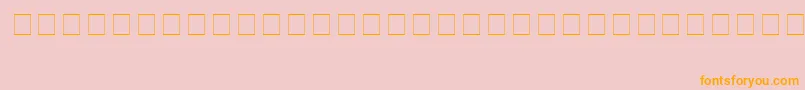 Шрифт WindsorElongated – оранжевые шрифты на розовом фоне
