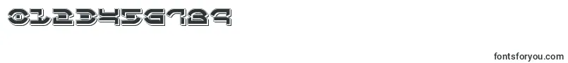 Oberondeuxpunch Font – Fonts for Numbers and Digits