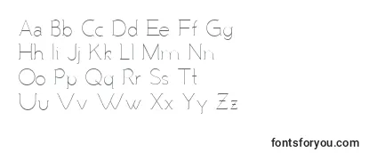 MalandrinoLight Font