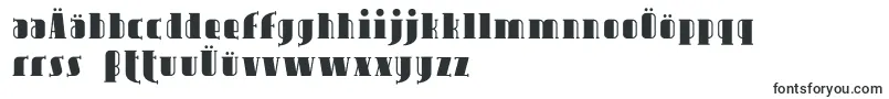 Шрифт Avondale – немецкие шрифты