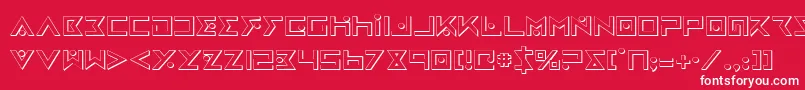 Weitere Informationen zur Iron Cobra 3D-Schriftart Iron Cobra 3D-Schriftart – Weiße Schriften auf rotem Hintergrund