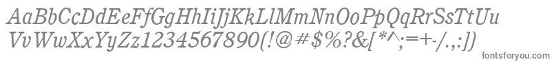 CalgaryBookitalic Font – Gray Fonts