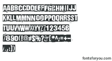  DharmaPunk font