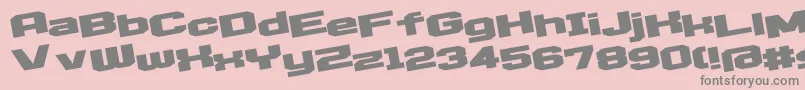 fuente D3EgoistismLeaning – Fuentes Grises Sobre Fondo Rosa