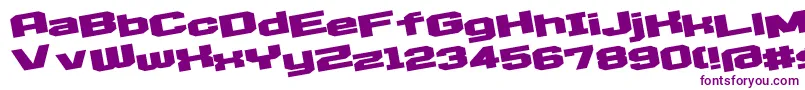 D3EgoistismLeaning Font – Purple Fonts