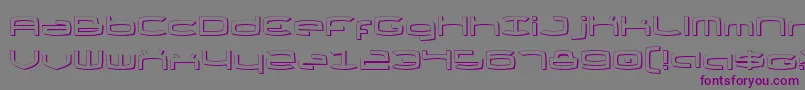Подробнее о шрифте Thunder2s Шрифт Thunder2s – фиолетовые шрифты на сером фоне