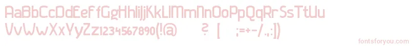 Gladaturrum Font – Pink Fonts on White Background