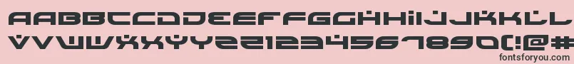 Шрифт Battlefieldv4expand – чёрные шрифты на розовом фоне