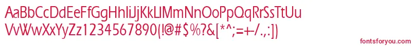 Ergoemediumcondensed Font – Red Fonts