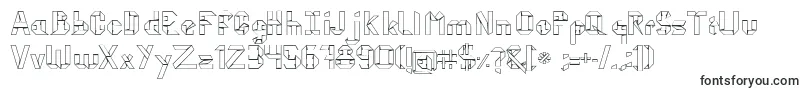 Шрифт KubosOrigami – шрифты, начинающиеся на K