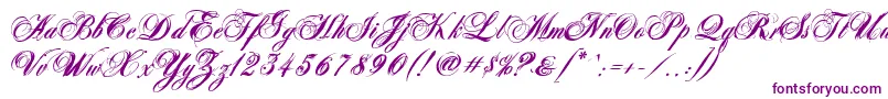 fuente AntonellaScriptXBold – Fuentes Moradas