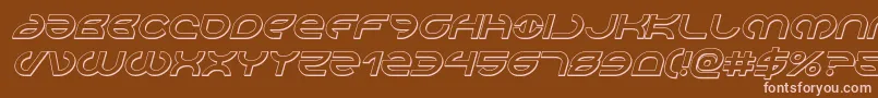 More about Aetherfox3Dital Font Aetherfox3Dital Font – Pink Fonts on Brown Background