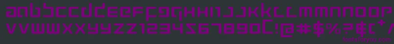Prokofieve Font – Purple Fonts on Black Background