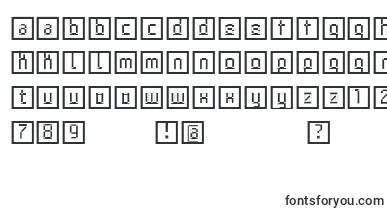 Archetypobricks font – block Fonts