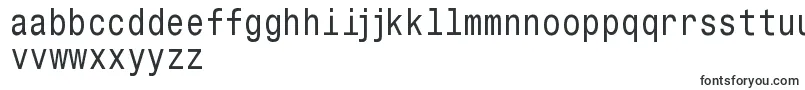 フォントMonospacetypewriter – 英語のフォント