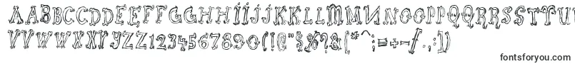 Szorakatenusz-fontti – Jännittävät fontit