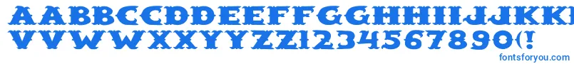 SaloonextWd Font – Blue Fonts