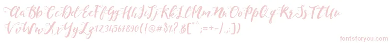 MonicaScript Font – Pink Fonts