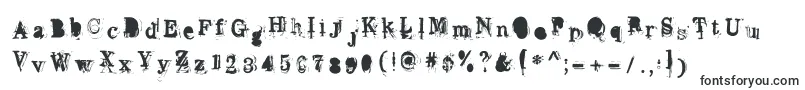 Overwork Font – Fonts for VK