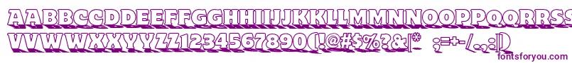 More about Toylandnf Font Toylandnf Font – Purple Fonts on White Background