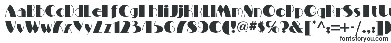 フォントMiltonburlesquenf – 活字体