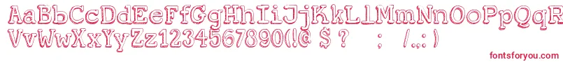DkKoerier Font – Red Fonts