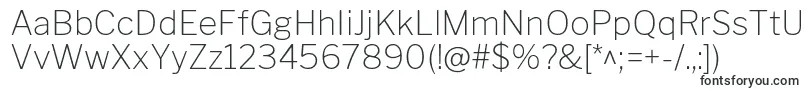 Czcionka LibrefranklinThin – czcionki dla strony internetowej