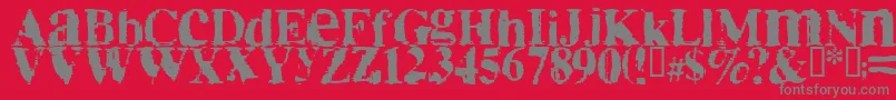 Más sobre la fuente Timesnoroman fuente Timesnoroman – Fuentes Grises Sobre Fondo Rojo