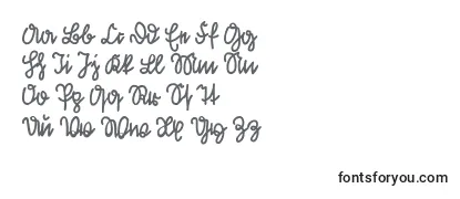 Kleinsfirstscript Font