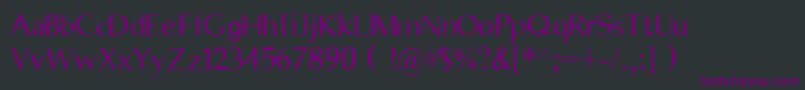 Шрифт Tamilnet – фиолетовые шрифты на чёрном фоне