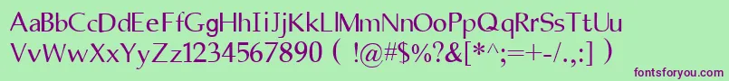 Tamilnet Font – Purple Fonts on Green Background