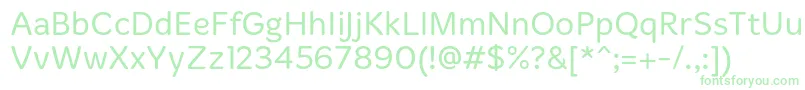 MergeLight Font – Green Fonts