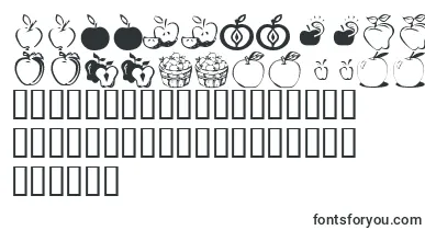 KrAppleADay font – Fonts Apples