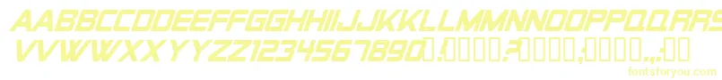 AlienEncountersSolidItalic Font – Yellow Fonts