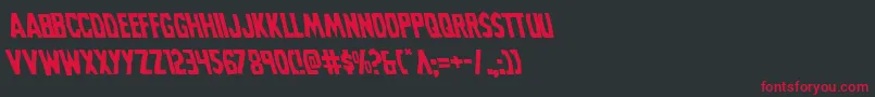 Grimghostleft Font – Red Fonts on Black Background