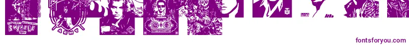 ObeyrockersCaps Font – Purple Fonts