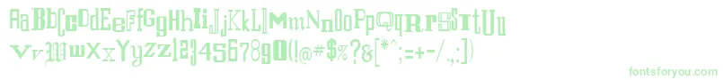 Eruption1 Font – Green Fonts