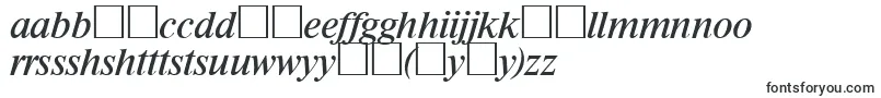 RiccioneSerialRegularitalicDb-Schriftart – haussa Schriften