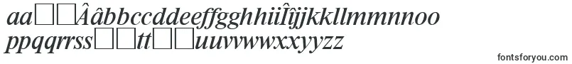 RiccioneSerialRegularitalicDb-Schriftart – rumänische Schriften