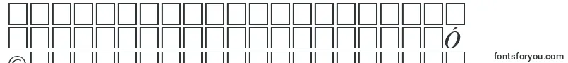 RiccioneSerialRegularitalicDb-Schriftart – turkmenische Schriften