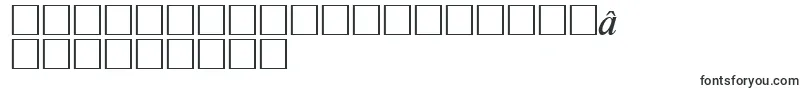 RiccioneSerialRegularitalicDb-Schriftart – hebräische Schriften