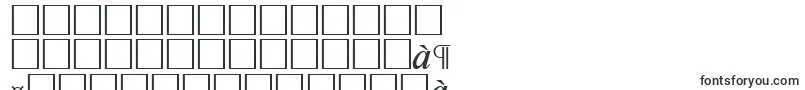 RiccioneSerialRegularitalicDb-Schriftart – singhalesische Schriften