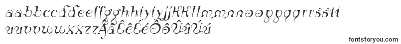 LinotypeSiculaOblique-Schriftart – friesische Schriften