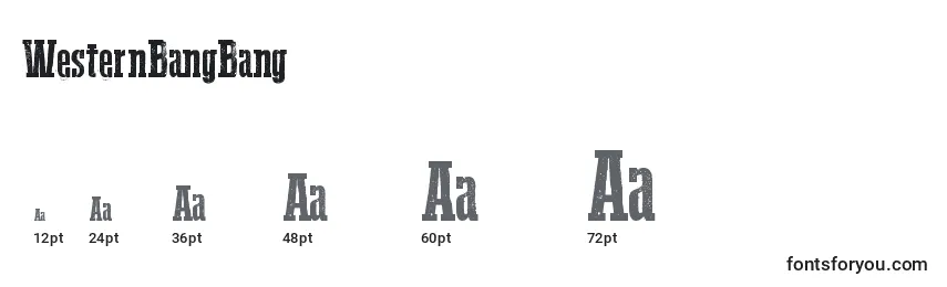 sizes of westernbangbang font, westernbangbang sizes