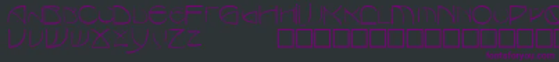 TotescapssskRegular Font – Purple Fonts on Black Background