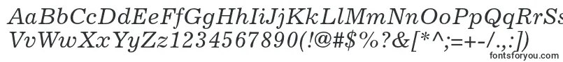 ExcelsiorltstdItalic Font – Old Fonts