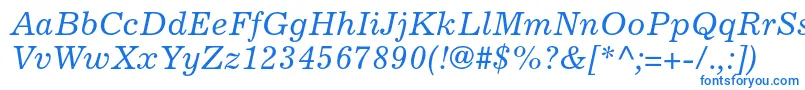 ExcelsiorltstdItalic Font – Blue Fonts