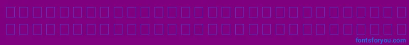 Martin Font – Blue Fonts on Purple Background
