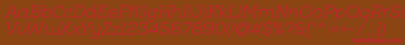 fuente NexaSlabLightItalic – Fuentes Rojas Sobre Fondo Marrón