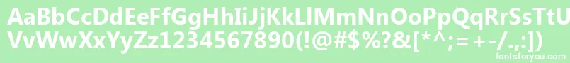 フォントKhmerUiРџРѕР»СѓР¶РёСЂРЅС‹Р№ – 緑の背景に白い文字